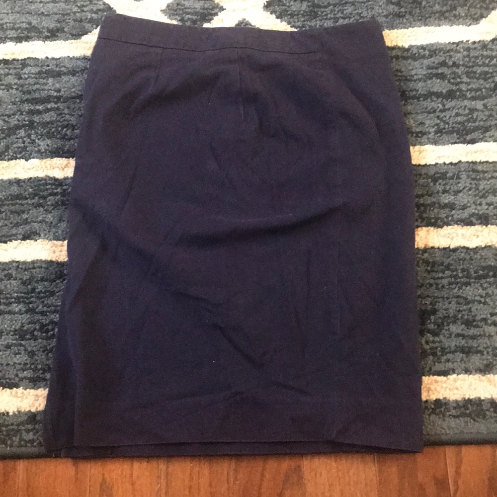 Blue Stretch Skirt Gap 2